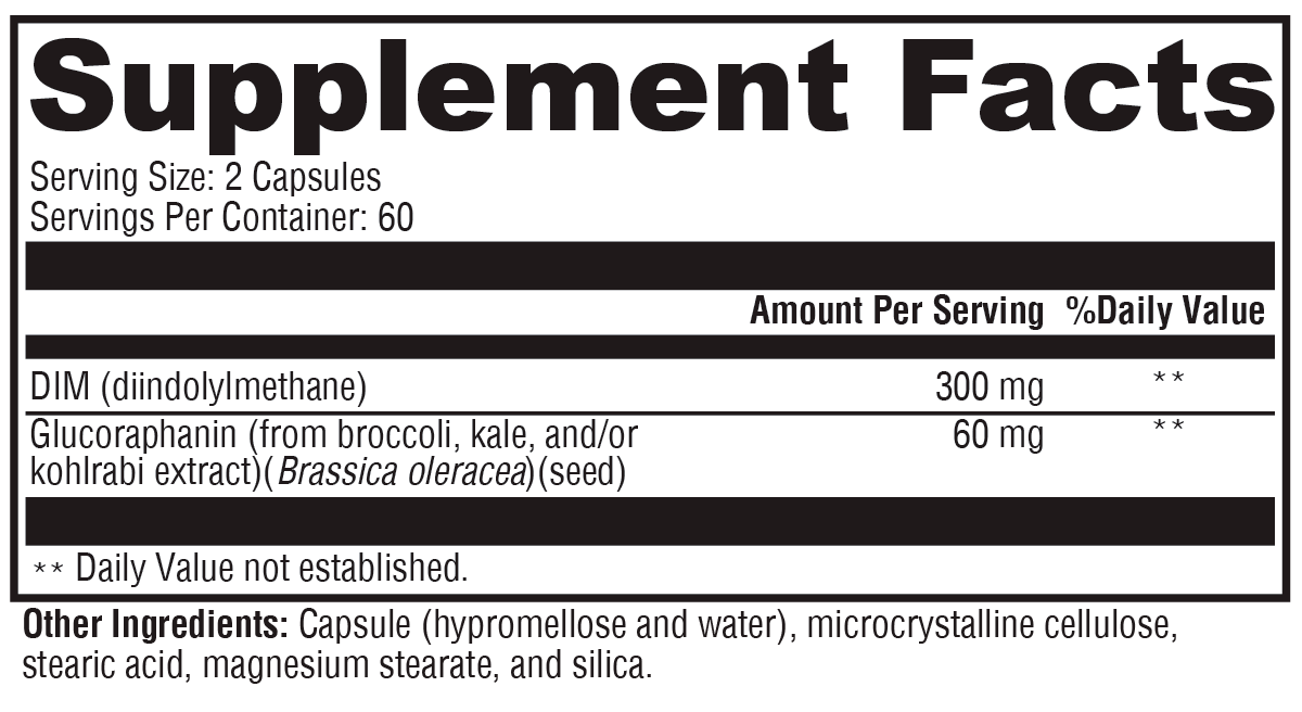 Hormone Protect® 120 Capsules Supplement Facts
